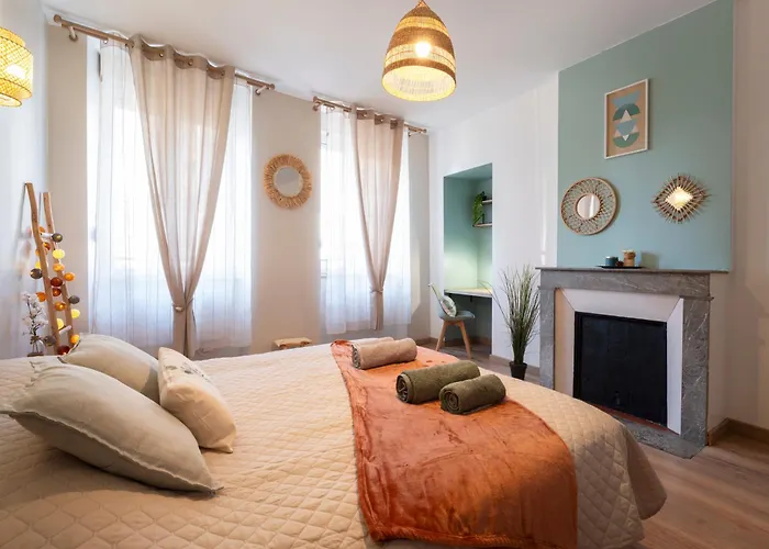 Appartement Clairchene - Cosy Centre Parking Spacieux Familial *